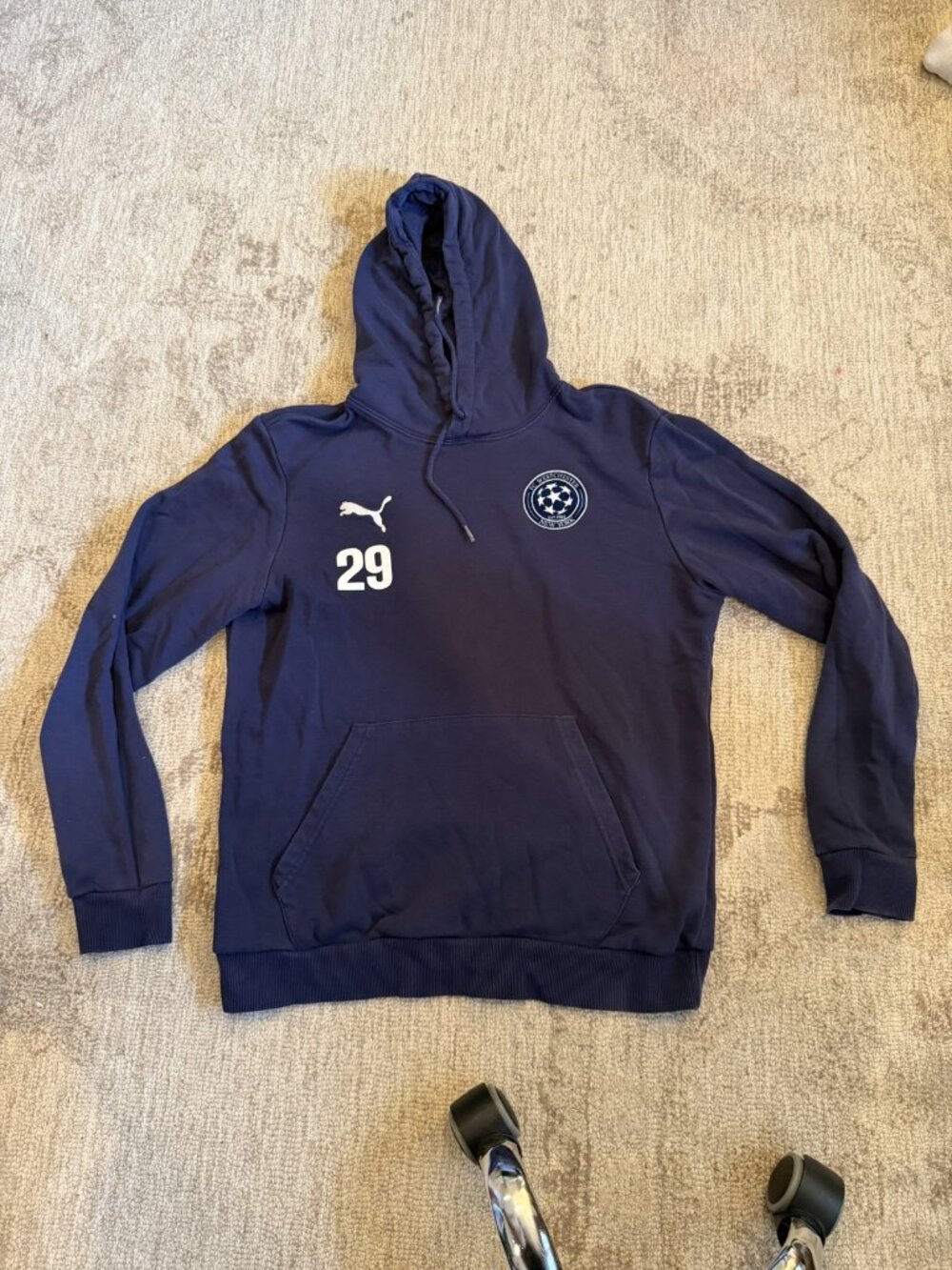 Blue Puma Hoodie S